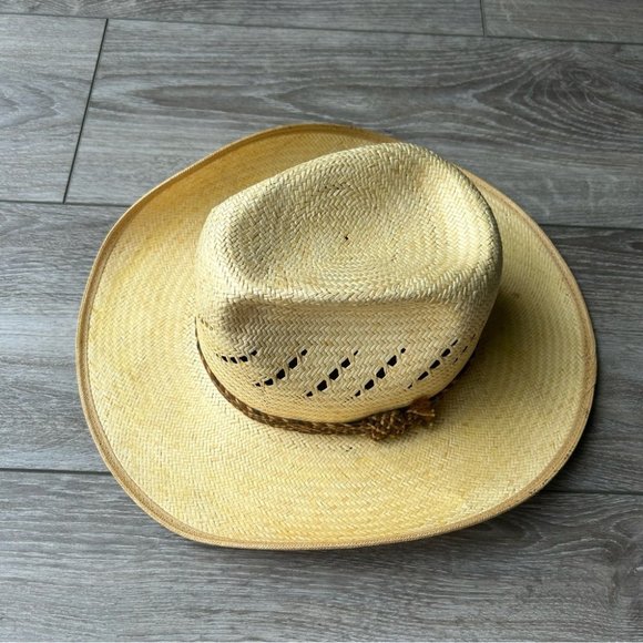 SMITHBILT Straw Woven Cowboy Hat Made in Canada - Picture 6 of 13